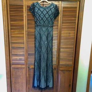 Adrianna Papell Beaded Evening/Formal Dress